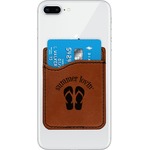 FlipFlop Leatherette Phone Wallet (Personalized)