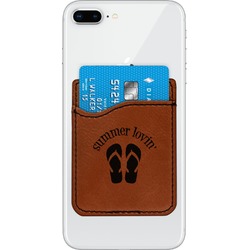 FlipFlop Leatherette Phone Wallet (Personalized)