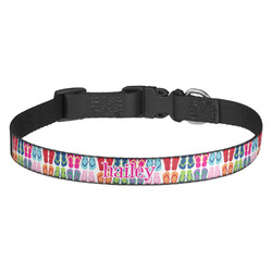 FlipFlop Dog Collar - Medium (Personalized)