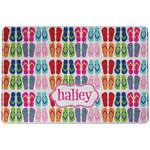 FlipFlop Dog Food Mat w/ Name or Text