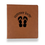 FlipFlop Leather Binder - 1" - Rawhide (Personalized)