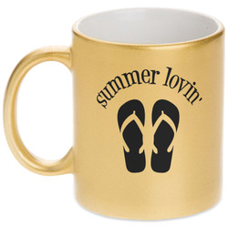 FlipFlop Metallic Mug (Personalized)