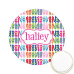 FlipFlop Printed Cookie Topper - 2.15" (Personalized)