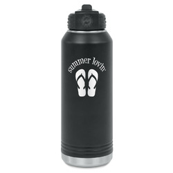 FlipFlop Water Bottles - Laser Engraved - Front & Back (Personalized)