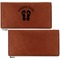 FlipFlop Leather Checkbook Holder Front and Back Single Sided - Apvl