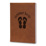 FlipFlop Leatherette Journal - Large - Double Sided (Personalized)