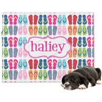 FlipFlop Dog Blanket - Large (Personalized)