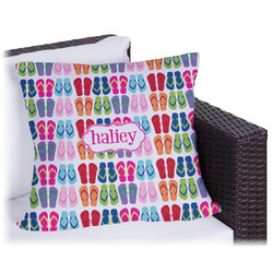 FlipFlop Outdoor Pillow - 18" (Personalized)