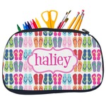 FlipFlop Neoprene Pencil Case - Medium w/ Name or Text