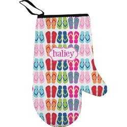 FlipFlop Right Oven Mitt (Personalized)