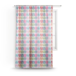 FlipFlop Sheer Curtain - 50"x84"