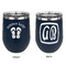 FlipFlop Stainless Wine Tumblers - Navy - Double Sided - Approval