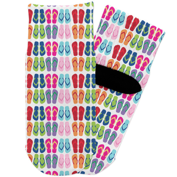 Custom FlipFlop Toddler Ankle Socks