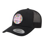 FlipFlop Trucker Hat - Black (Personalized)