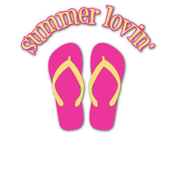 FlipFlop Graphic Decal - Custom Sizes (Personalized)