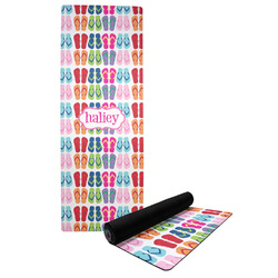 FlipFlop Yoga Mat w/ Name or Text