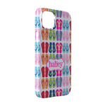 FlipFlop iPhone Case - Plastic - iPhone 14 Pro (Personalized)