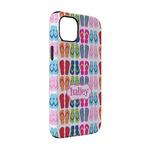 FlipFlop iPhone Case - Rubber Lined - iPhone 14 Pro (Personalized)