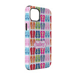 FlipFlop iPhone Case - Rubber Lined - iPhone 14 (Personalized)