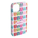 FlipFlop iPhone Case - Plastic - iPhone 15 Plus (Personalized)