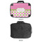 Pink & Green Dots 18" Laptop Briefcase - APPROVAL