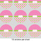 Pink & Green Dots 2" Multipurpose Round Labels - Sheet