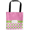 Pink & Green Dots Car Bag - Main