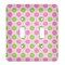 Pink & Green Dots Light Switch Cover (2 Toggle Plate)