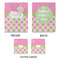 Pink & Green Dots Medium Gift Bag - Approval