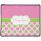 Pink & Green Dots Small Gaming Mats - FRONT