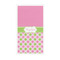 Pink & Green Dots Guest Paper Towels - Full Color - Standard (Personalized)