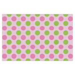 Pink & Green Dots X-Large Tissue Papers Sheets - Heavyweight