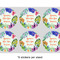 Succulents 3" Multipurpose Round Labels - Sheet