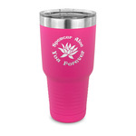 Succulents 30 oz Stainless Steel Tumbler - Pink - Single Sided (Personalized)