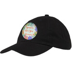 Succulents Baseball Cap - Black (Personalized)