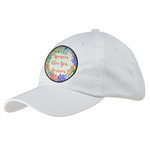 Succulents Baseball Cap - White (Personalized)