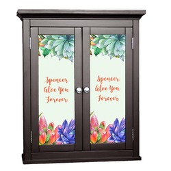Succulents Cabinet Decal - Large (Personalized)