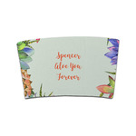 Succulents Coffee Cup Sleeve (Personalized)