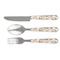 Succulents Cutlery Set - FRONT