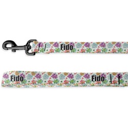 Succulents Deluxe Dog Leash (Personalized)