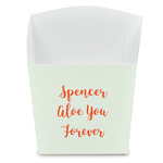 Succulents French Fry Favor Boxes (Personalized)