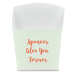 Succulents French Fry Favor Boxes (Personalized)