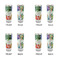 Succulents Glass Shot Glass - 2 oz - Set of 4 - APPROVAL