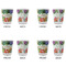 Succulents Glass Shot Glass - Standard - Set of 4 - APPROVAL