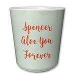 Succulents Plastic Tumbler 6oz (Personalized)