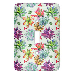 Succulents Light Switch Cover (Single Toggle)