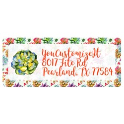 Succulents Return Address Labels (Personalized)