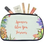 Succulents Makeup / Cosmetic Bag - Medium (Personalized)