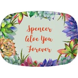 Succulents Melamine Platter (Personalized)