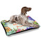 Succulents Outdoor Dog Beds - Large - IN CONTEXT